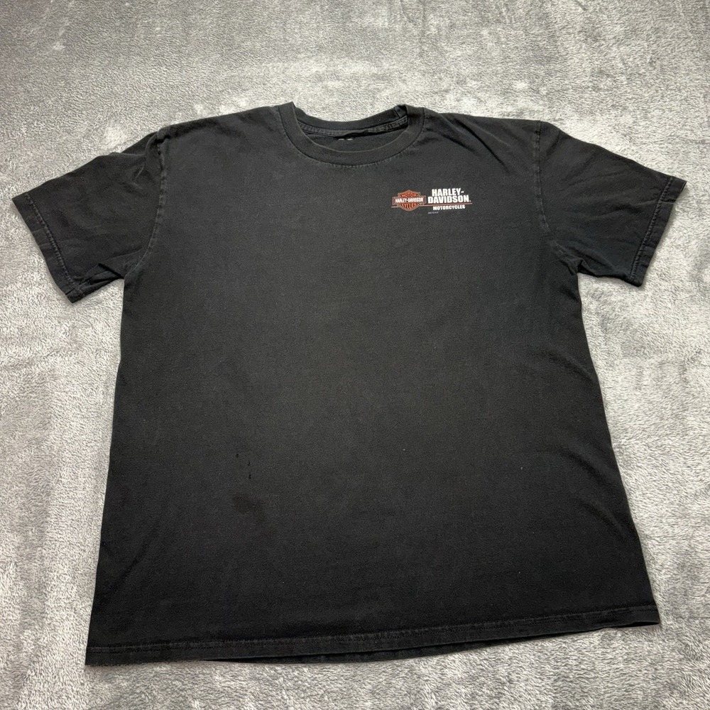 Vintage 2007 Harley Davidson Folsom‎ California Breakin Out T-Shirt Black XL